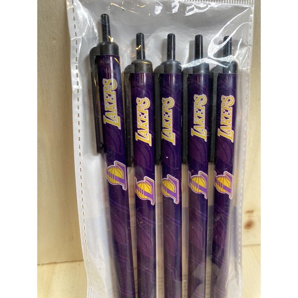 Pick‎ your Team! NBA Basketball Team Logo Click Pens Multi-Pack with Team Logo
